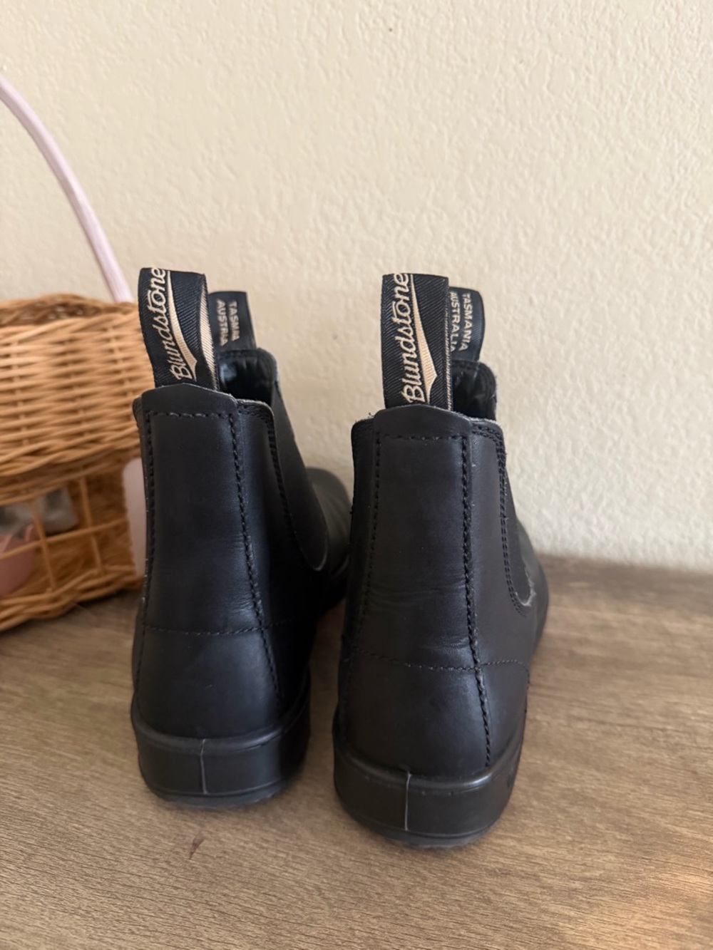 Blundstone Men's Black Leather Chukka Chelsea Boots - Picture 3 of 5